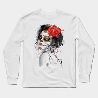 Día de los Muertos Long Sleeve T-Shirt